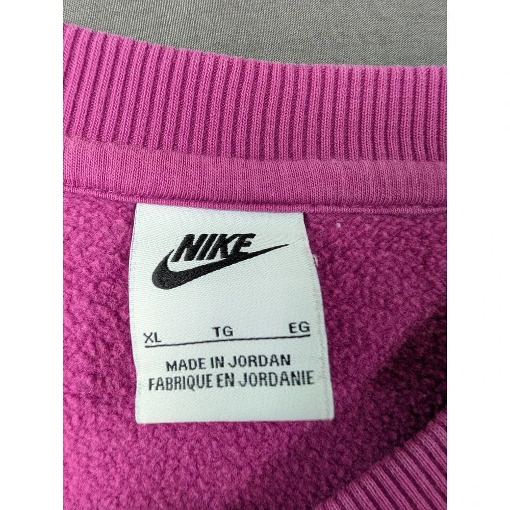 Nike Sportswear Phoenix Fleece Crewneck Sweatshirt FD2923-518 Magenta XL